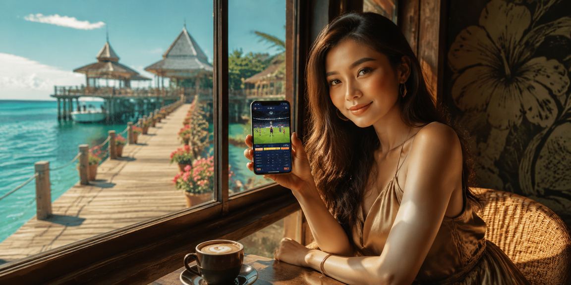 Pengguna Sabah mengakses platform pertaruhan sukan dalam talian gaya Malaysia