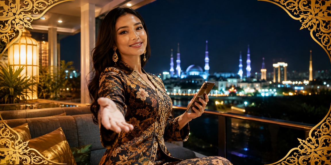Suasana pertaruhan dalam talian bergaya tempatan Selangor dengan corak batik